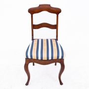 Five antique chairs, Northern Europe, around 1890. After renovation.