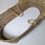 Old rattan baby cuff