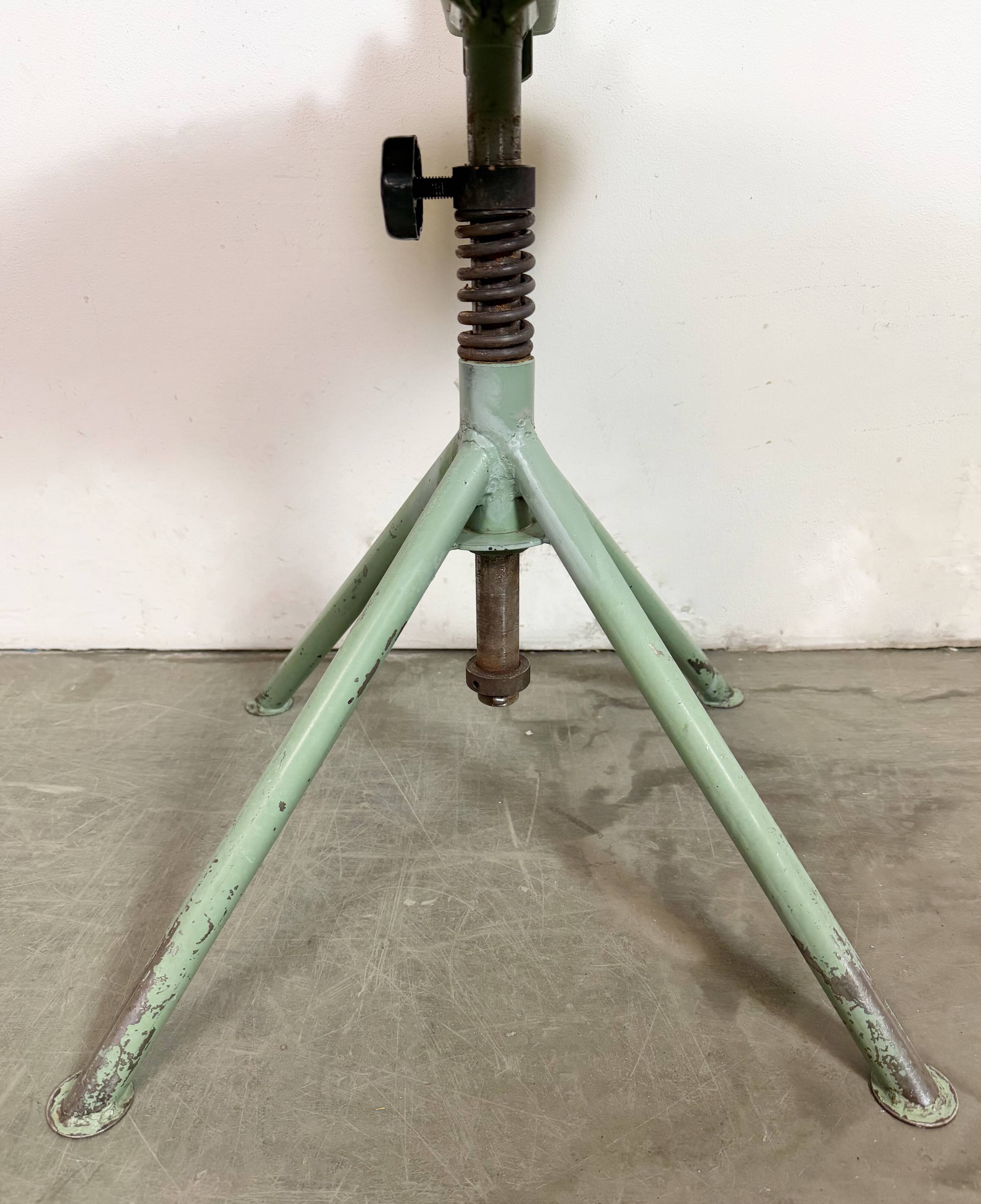 Green Industrial Workshop Chair, 1950s