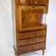Secretary Empire Style Hand Polished Mahogany With Intarsia From 1820s