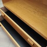 Ash bookcase, Danish design, 1970s, designer: Børge Mogensen, manufacturer: Søborg Møbler