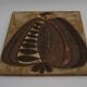 Vintage Vallauris ceramic tile