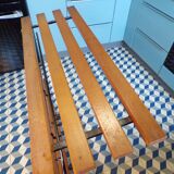 wall-mounted cloakroom coat rack 1970