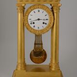 Pendulum portico period restoration bronze dore early nineteenth