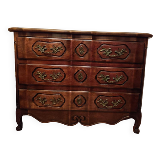 Solid oak chest of drawers