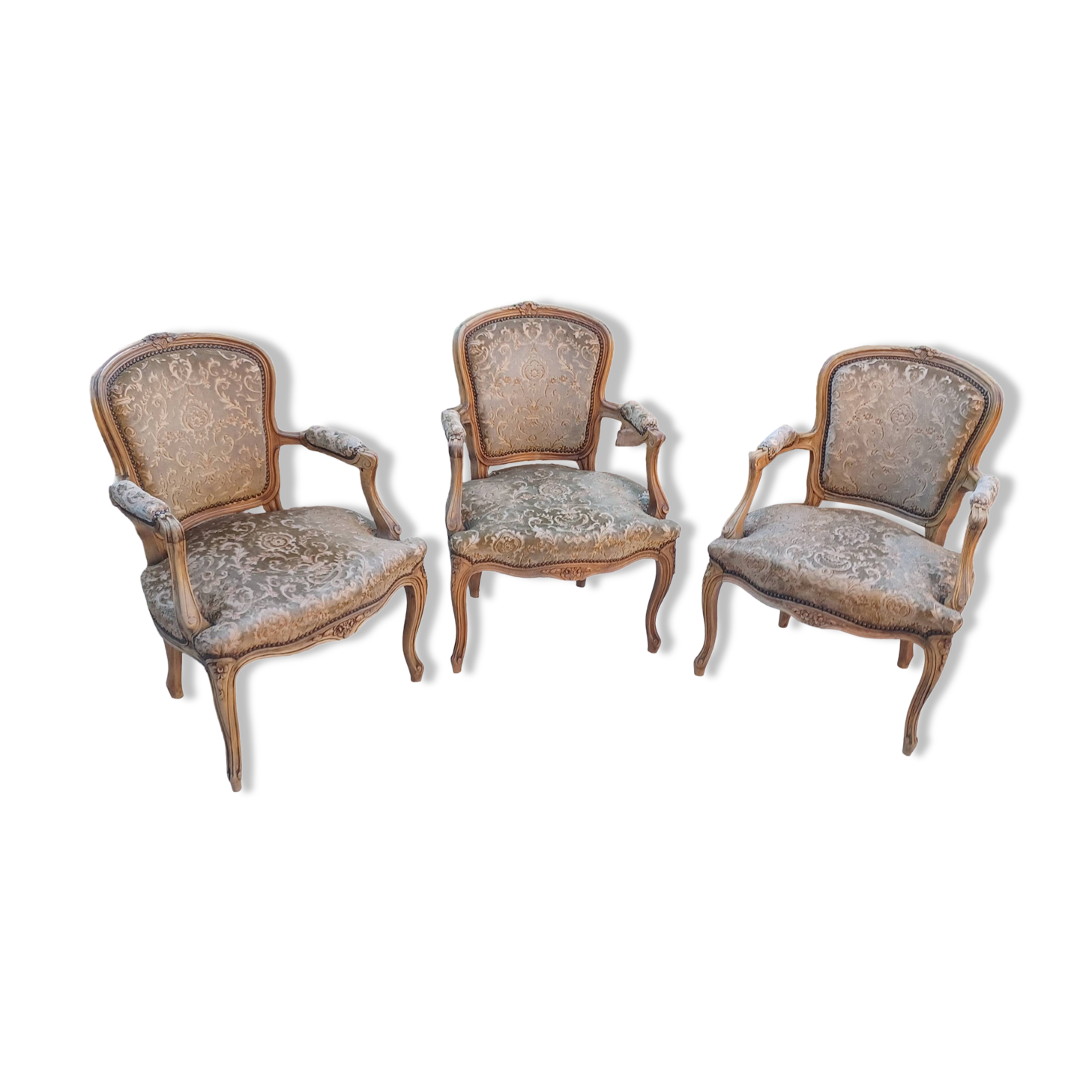 Louis xv armchairs