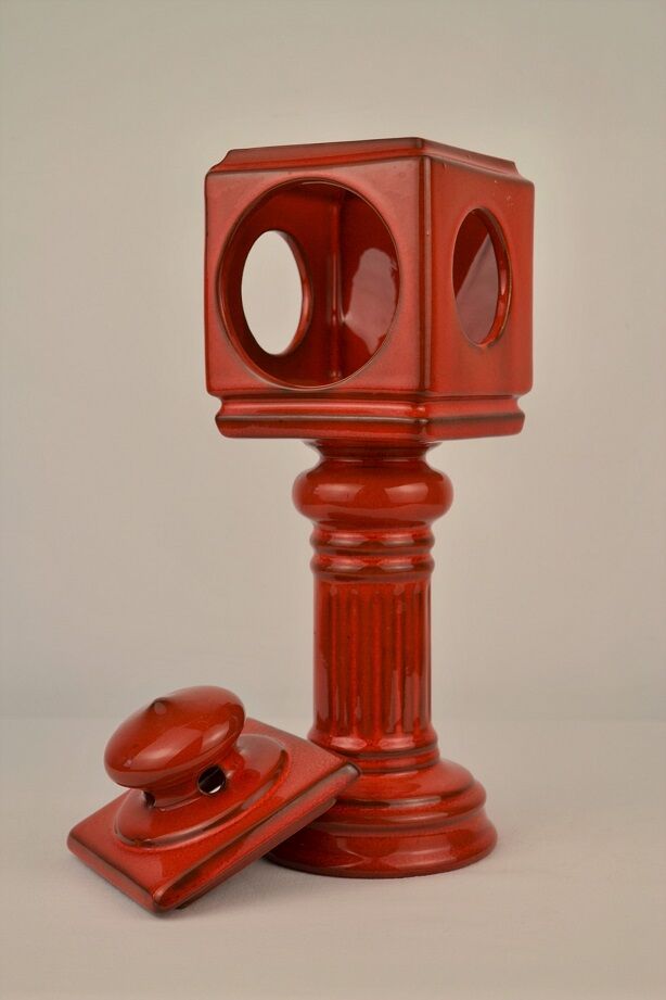 Vintage ceramic candle holder from the 70s