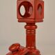 Vintage ceramic candle holder from the 70s