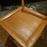 small bamboo chair