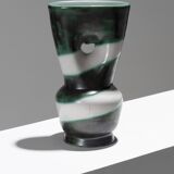 WIDE-NECKED CERAMIC VASE, HENRI MILET, 1960s