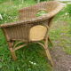 60s wicker chair