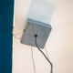 Post modern metal lamp Italy 1980s