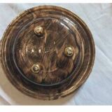 "Hubert Bequet" ceramic tray