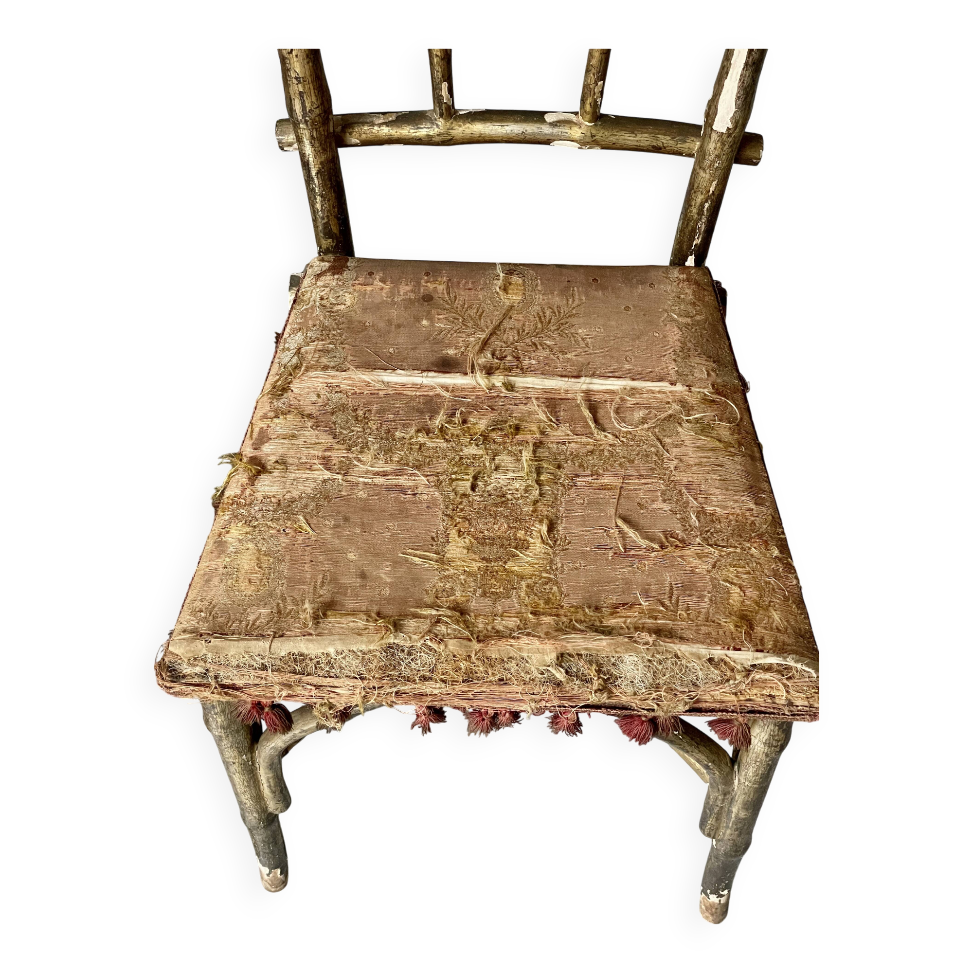 Pair of 19th century Faux Bamboo Parlor Chairs by Thonet