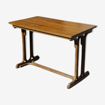 Table bistrot bois courbé Thonet austria années 1900