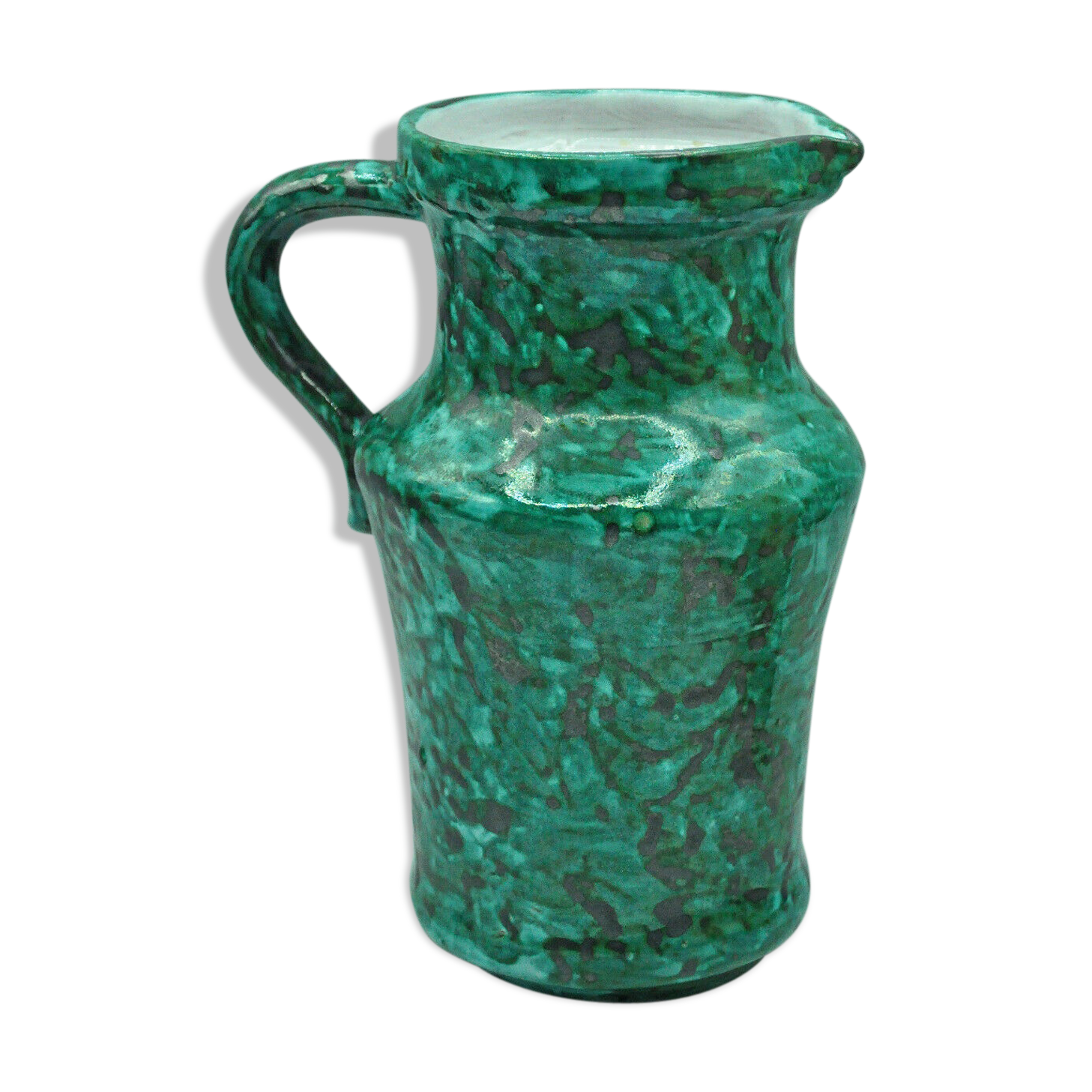 Thomas Bavent's speckled enamelled sandstone pitcher