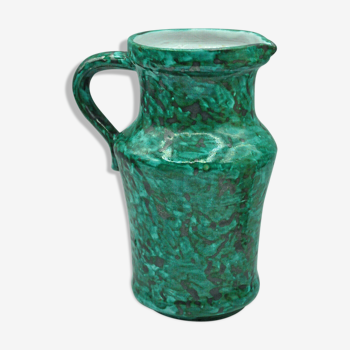 Thomas Bavent's speckled enamelled sandstone pitcher