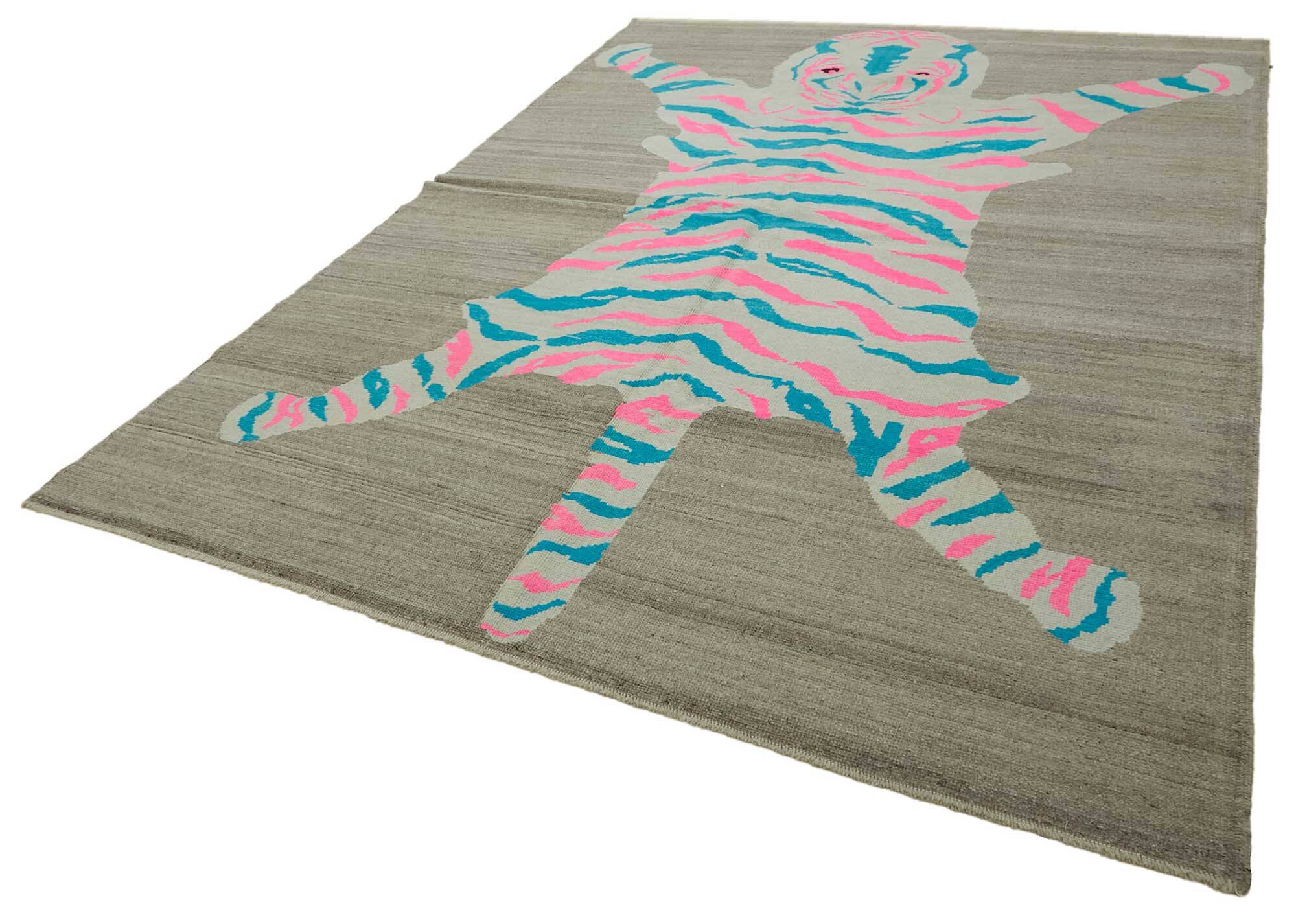 Turkish Handknotted Wool Tiger Rug  256 cm x 348 cm