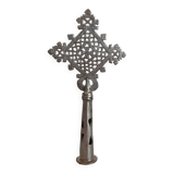 Small Ethiopian Coptic processional cross