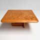 Beechwood mosaic inlaid coffee table, 1970s