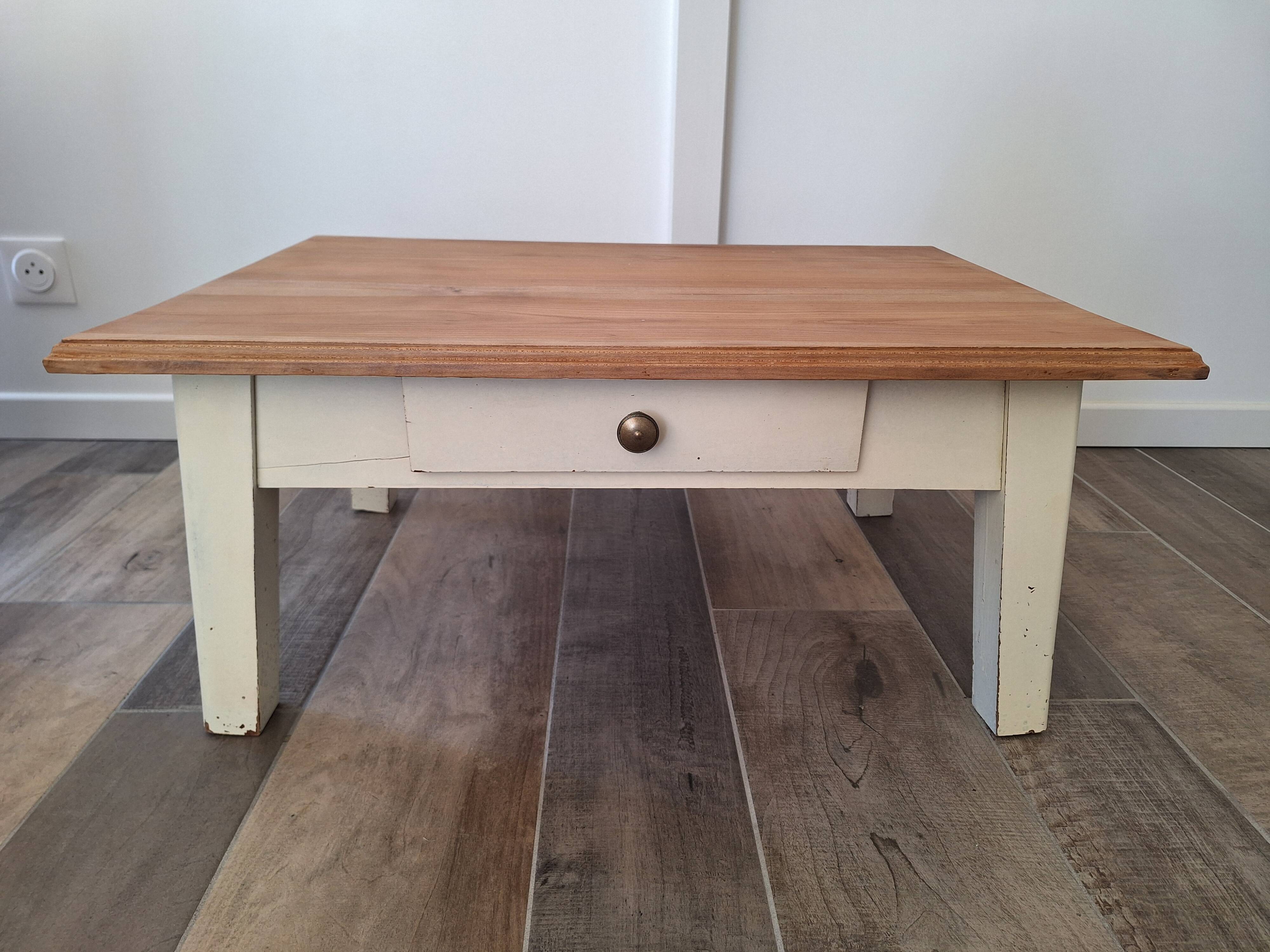 Farmhouse style coffee table