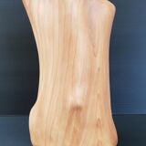 Faux-wood ceramic vase 1950