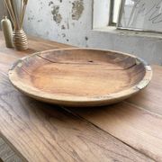 Plat touareg en bois rond XL
