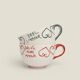 Set of 2 L'AMOUR Mugs