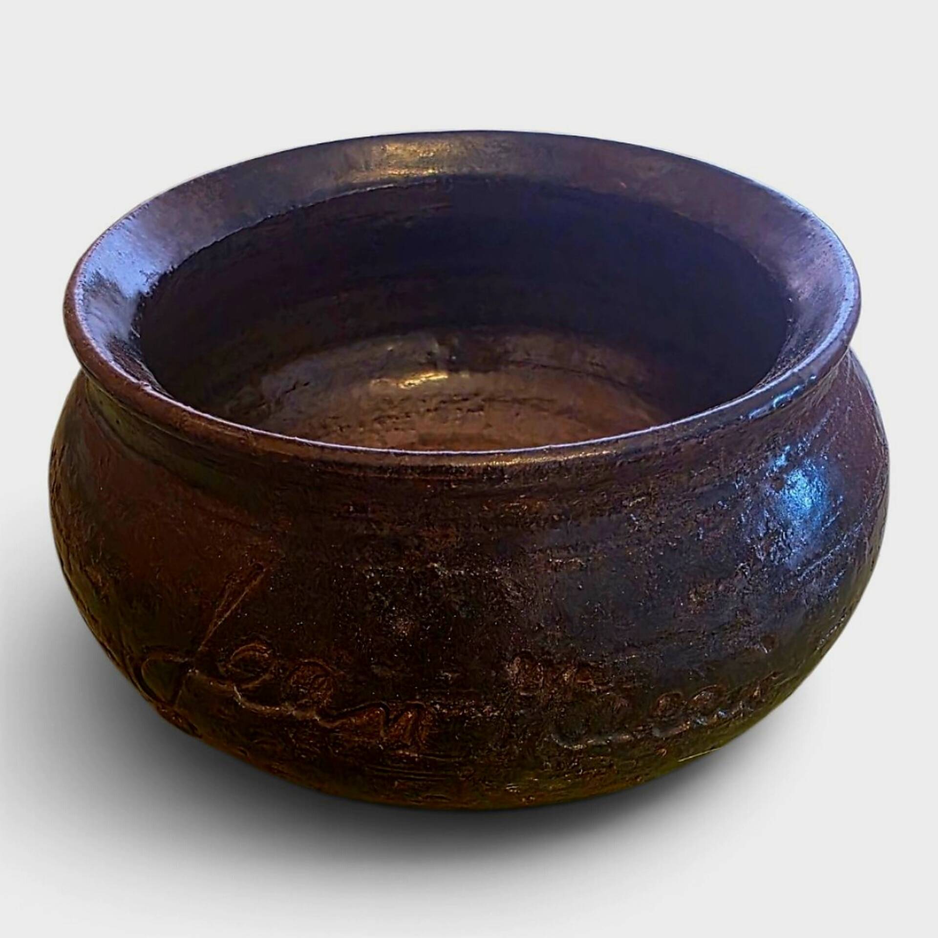 Bowl / Ceramic pot by Jean Marais – Signed and numbered