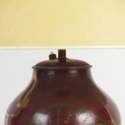 Art Deco metal lamp by WMF Ikora