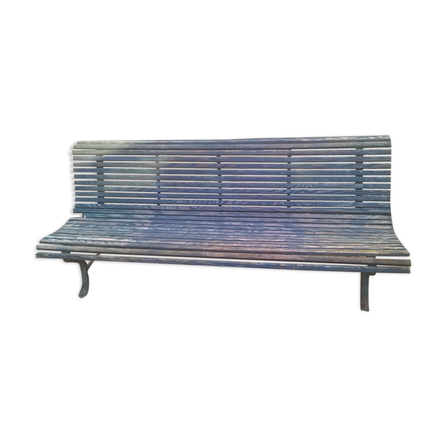Old garden bench
