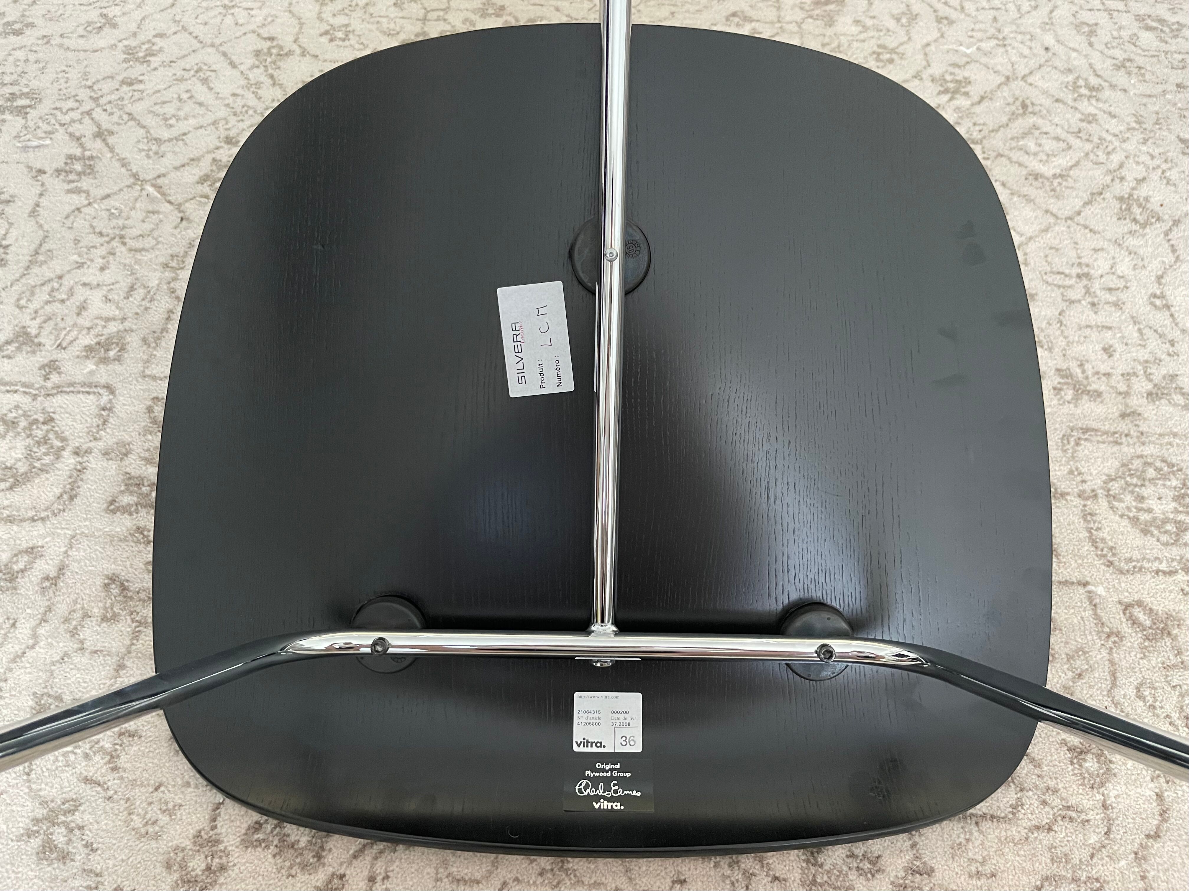 LCM armchair black ash