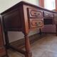 Solid oak desk