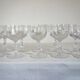 10 wine glasses in Sèvres crystal, Choiseul model