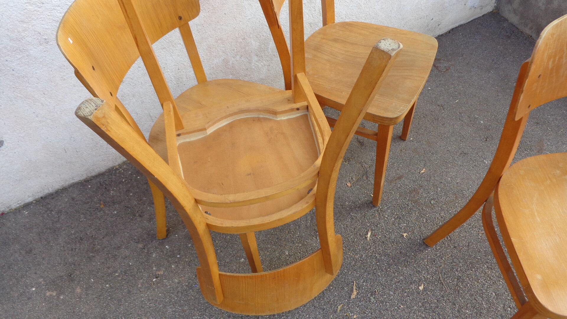 Ensemble de chaises bistrot