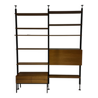 Vintage Floor/Ceiling Library 1964 Switzerland