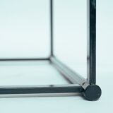 Vintage cubic steel canvas armchair by Radboud van Beekum by Pastoe, 1984