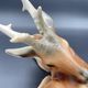Royal Dux porcelain lying deer – Vintage Bohemian sculpture, mod