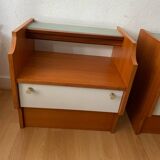Pair of vintage bedside tables
