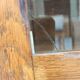 Antique glass cabinet