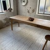 XL farmhouse table in beech and pine 3m