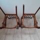 Paire de fauteuils de style Queen Anne originaux