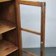 1930s Czech Oak Glass Bookcase from a Baťa Factory