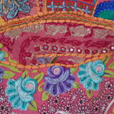 Pouf - large Indian round cushion