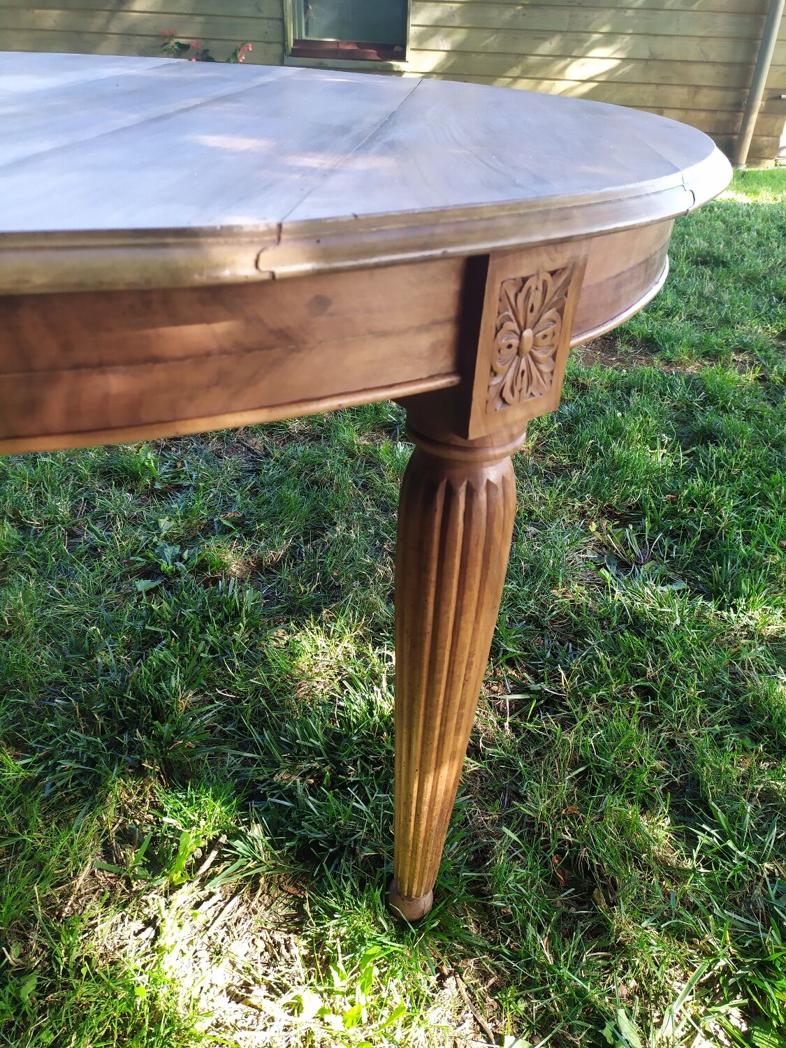 Stamped table