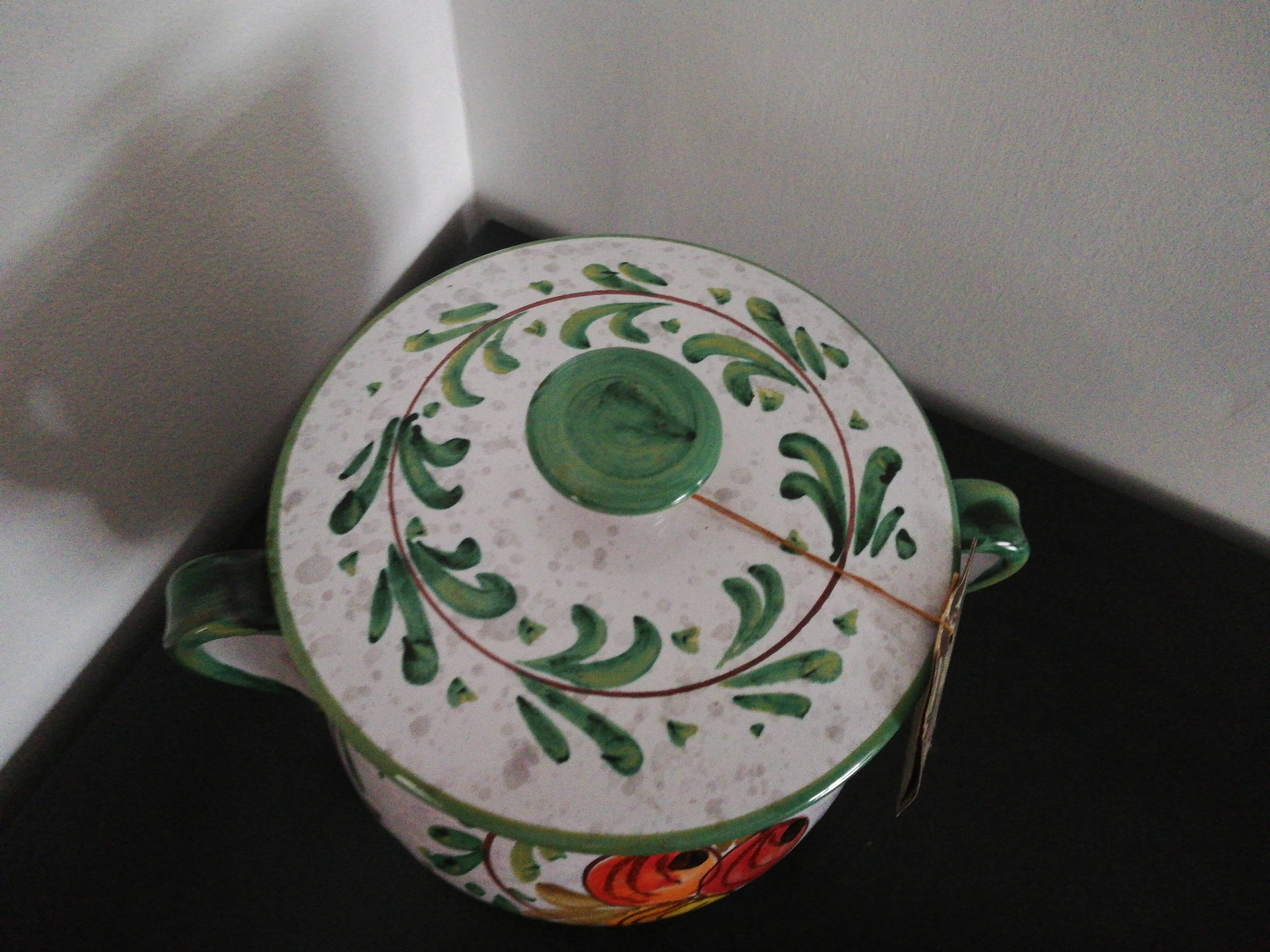 Table bin Certified handmade Italy Tuscany