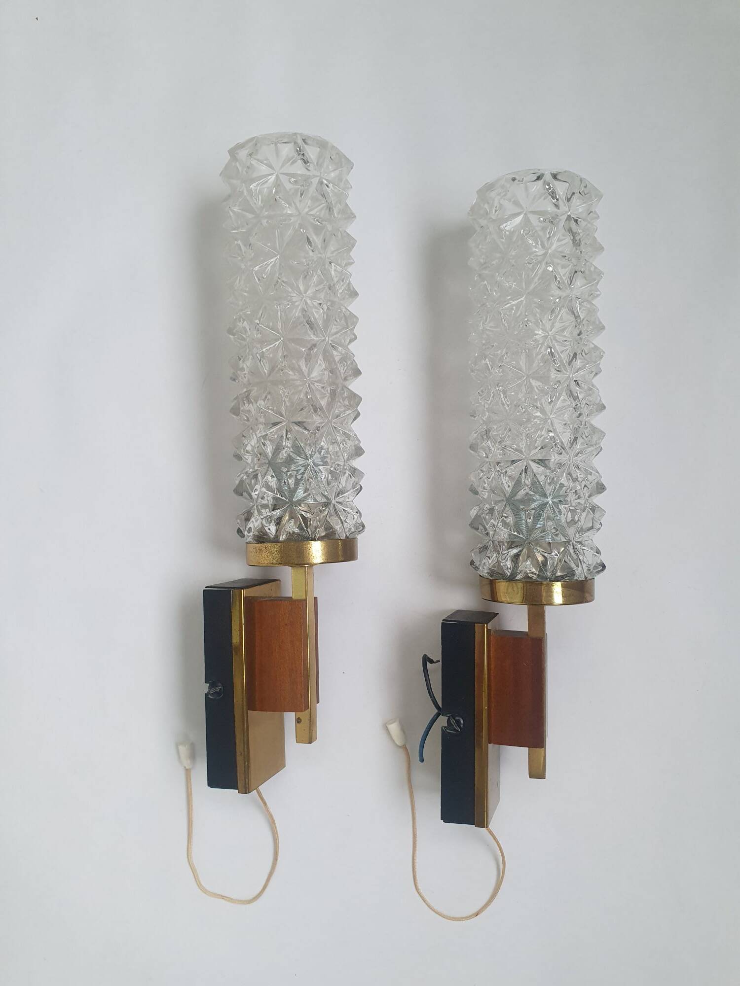 Pair of Arlus designer wall lights