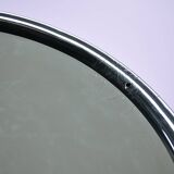 vintage Tiger black round mirror