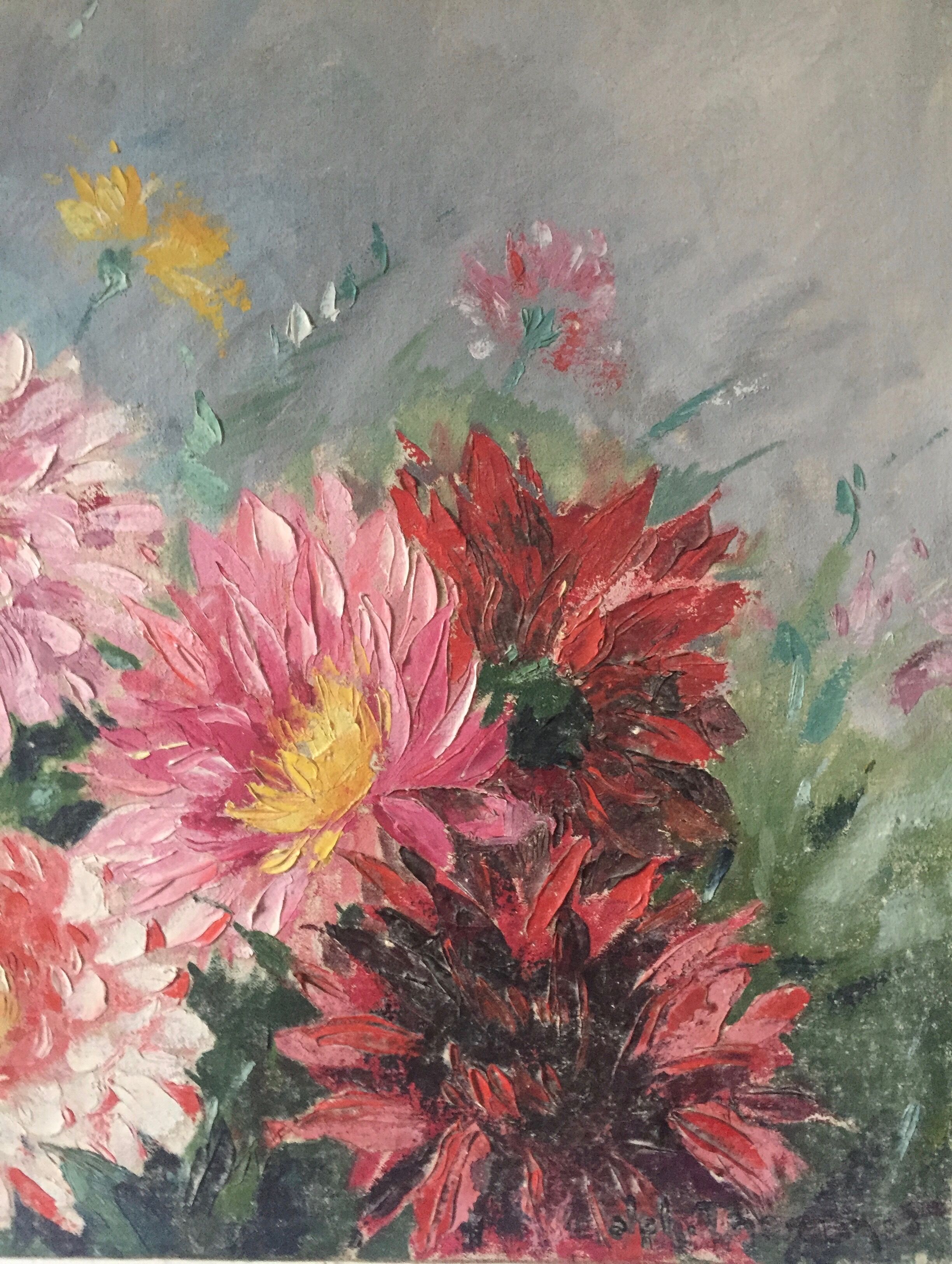 Bouquet of dahlias