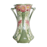 Keller and Guerin earthenware vase, Luneville, France / Vintage French